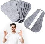 Side view of thin non-woven charcoal pad for comfortable daily wear