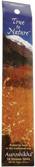 Auroshikha incense box showing scenic nature artwork