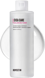 Rovectin Cica Care Purifying Toner bottle front view for sensitive skin