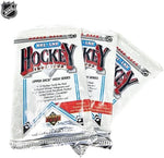 Factory sealed vintage 1991-92 Upper Deck NHL trading card hobby box featuring 36 packs