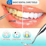 Dental tools kit for plaque and tartar removal