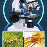 Yoidesu fine focusing metal body microscope highlighting the coaxial adjustment knobs.