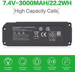 Fancy Buying 7.4 Volt lithium polymer battery showing the durable outer protective casing construction