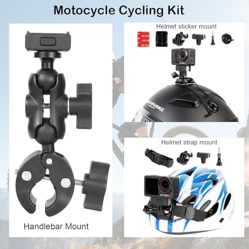PellKing professional action camera gear set packed securely inside the shockproof travel storage case.