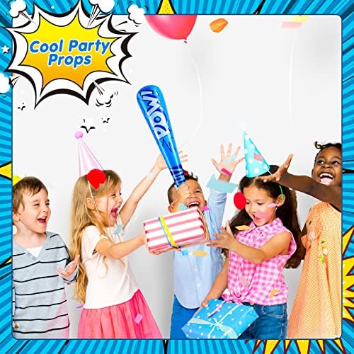 Full set of 32 Seematn inflatable bats for party favors in packaging