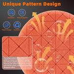 Different colored DDRHPY sponge foam polishing pads showcasing varied densities for cutting and waxing