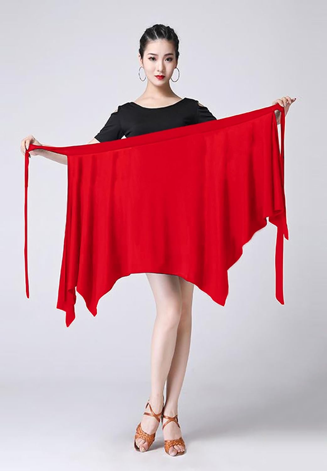 ZX women's dance skirt styled for performance practice