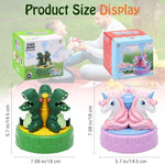 HeySplash three hundred and sixty degree rotating animal themed summer splash toy for active backyard games.
