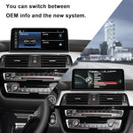 Included 720P AHD reversing camera for BMW F30