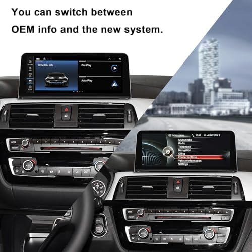 Included 720P AHD reversing camera for BMW F30