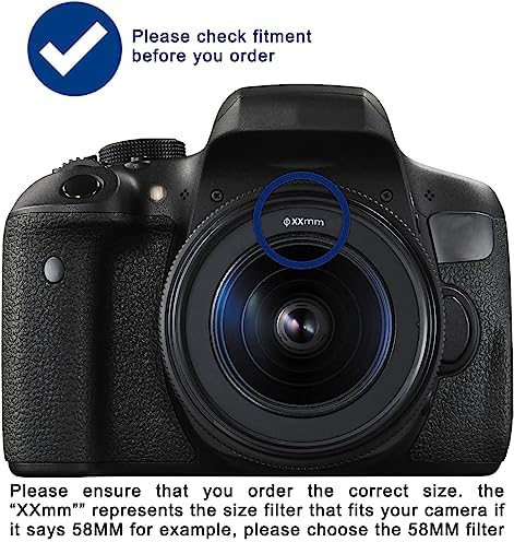 Acuvar 52mm UV CPL and FLD filter set
