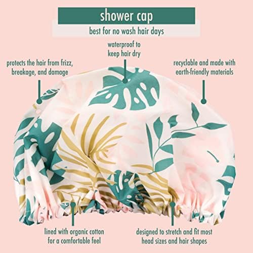 Eco Tools Shower Cap And Storage Case, 2.60 Ounce, Whiteblue - Image 4