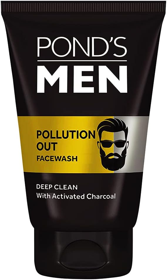 Pond's Men Pollution Out Face Wash front view container