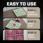 Scotch mounting tape packaging back details