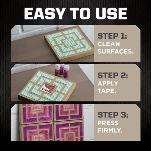 Scotch mounting tape packaging back details