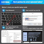 Premium lithium polymer four-cell notebook battery showcasing the gold-plated internal alignment pins.