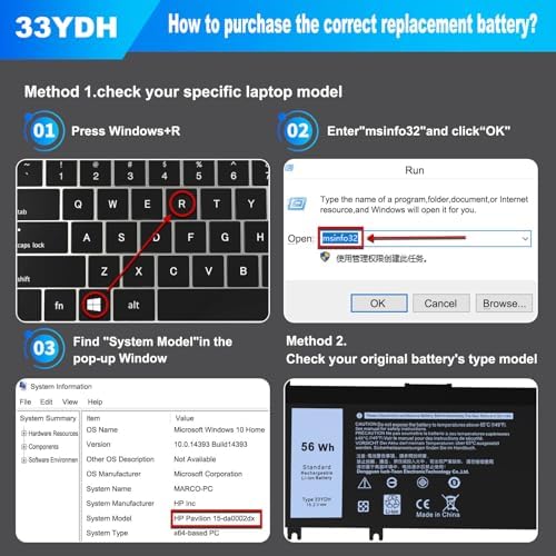 Premium lithium polymer four-cell notebook battery showcasing the gold-plated internal alignment pins.