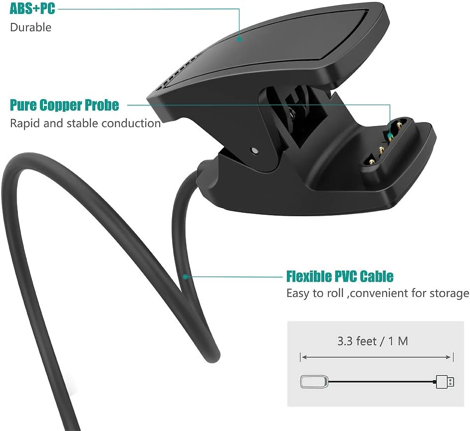 TUSITA smartwatch cable connected layout