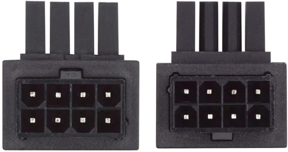 Chenyang ATX power connector adapter side profile showing 90 degree bend