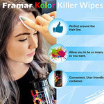 Framar Kolor Killer 100 count canister fresh scented color remover sheets