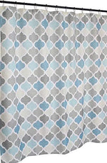 Close up view of the premium slub linen texture on the VCNY Home polyester fabric curtain
