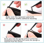 Precision die cut camera accessory foam strips for vintage rangefinder maintenance