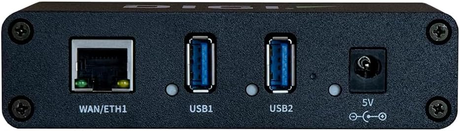 Digi AW02-G300 USB 3.1 hub side ports and connectors