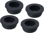 MECCANIXITY 4Pcs T Shape Rubber Grommet Mount Dia 30mm ID 20mm H 10mm Seal Protection Hole Plugs for Cable Pipe Black - Image 13