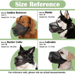 Adjustable components of Mayerzon dog muzzle for secure fit