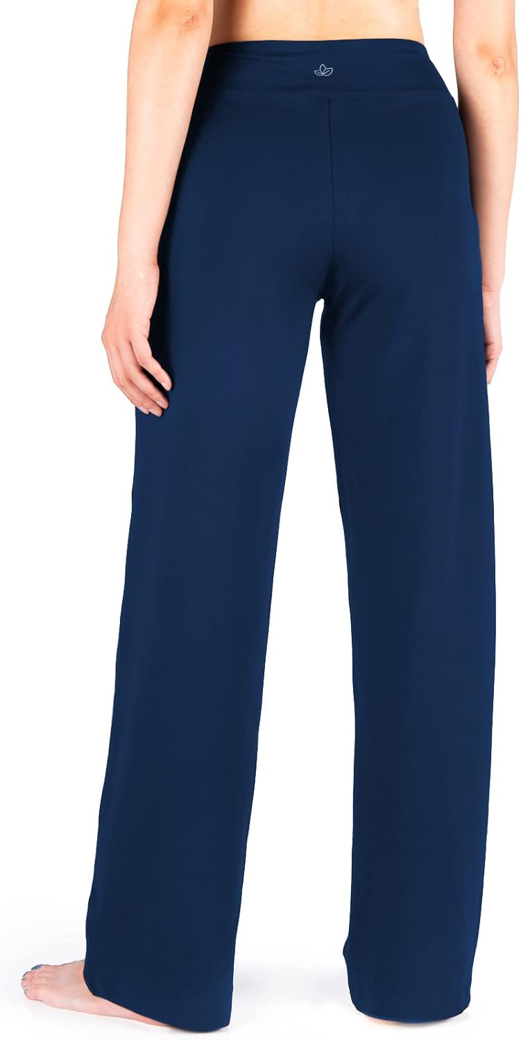 Yogipace lightweight lounge sweatpants side profile