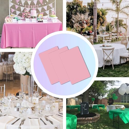 Childom waterproof PEVA plastic party tablecloth folded