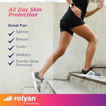 Rolyan medical grade adhesive padding for sensitive skin under braces.