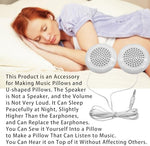 Flylin hifi stereo speaker for tinnitus relief and private nighttime relaxation