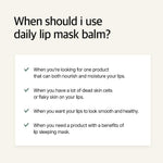 Vegan friendly lip repair balm by Mixsoon highlighting fermented plant extracts.