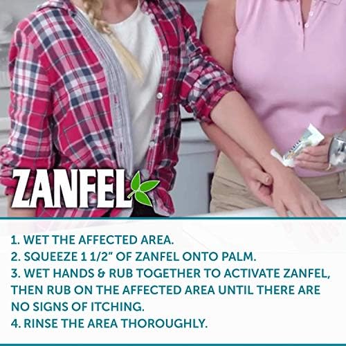 Authentic USA imported Zanfel poison oak and sumac wash