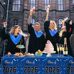 Graduation decorations table cover 54 by 108 inches