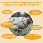 USA imported selenium powder for poultry immune support side panel details