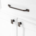 Koofizo bronze cabinet hardware close up finish detail