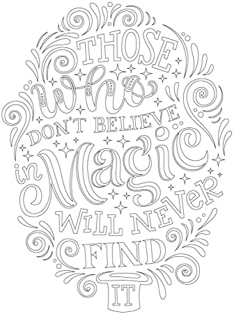 Color & Frame - Totally Magical (Coloring Book) - Image 6