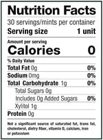 Dr Heff's Remarkable Mints packaging showcasing cavity protection and enamel remineralization benefits