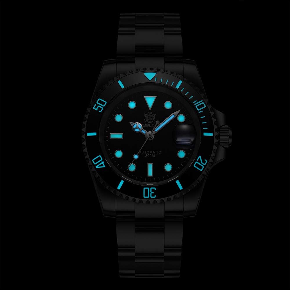 Watchdives Steeldive SD1953 screw down crown and case side