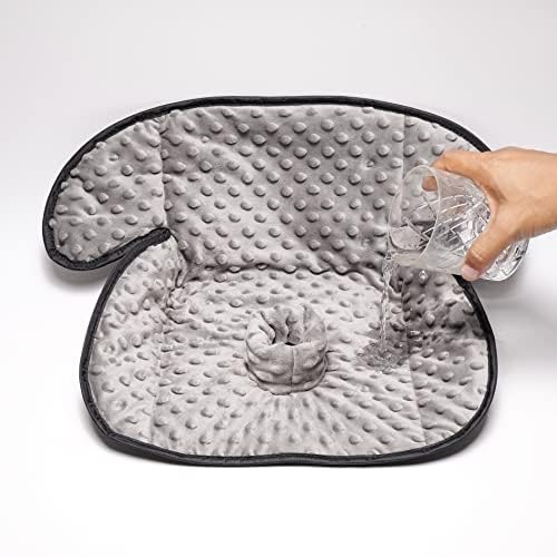 Black waterproof car seat liner non-slip backing