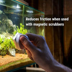 Aquarium glass cleaner spray that repels fingerprints and water spots.