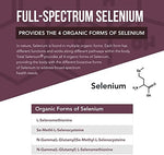 Authentic USA imported Triquetra plant based selenium 60 count bottle on a clean background