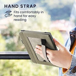 Back view of kwmobile Kobo Sage cover with magnetic closure