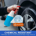 Bealee multi purpose water spraying bottle showing fine mist pattern performance.