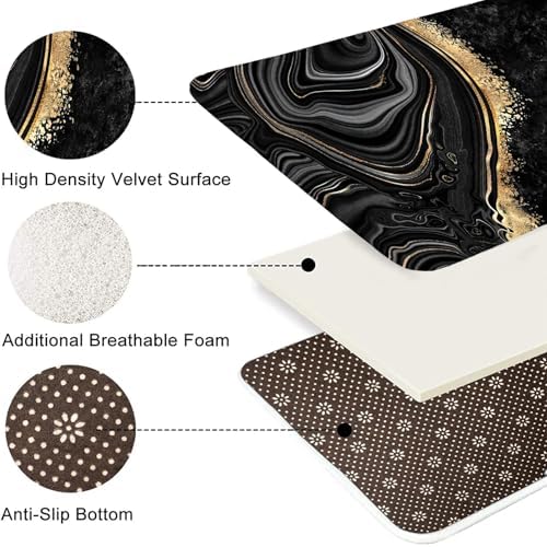Nkzply modern lifestyle bathroom arrangement featuring the complete four piece marble set.