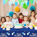 Waterproof birthday party table covering for kids events