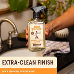 Authentic Aunt Fannie's non-toxic marble and laminate surface daily spray.