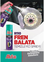 Akfix A110 Brake Parts Cleaner showing 360-degree spray nozzle